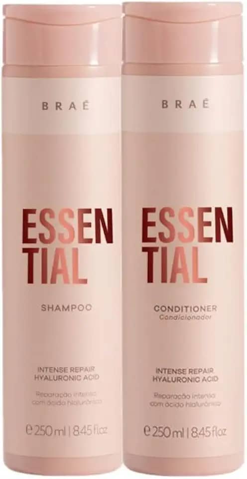 Braé Essential - Duo Shampoo 250ml + Condicionador 250ml