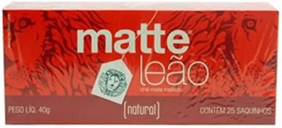 Leão Chá Matte Natural Fuze Com 25 Saquinhos