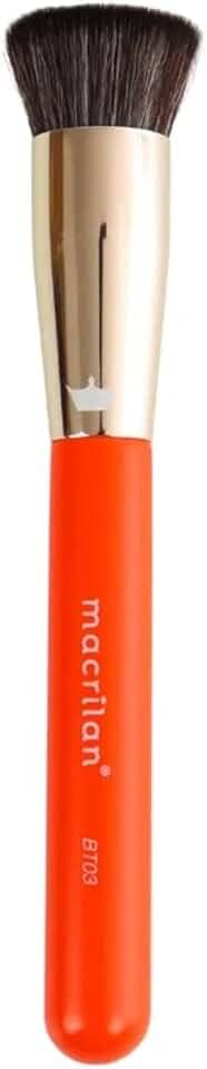 Macrilan Pincel Bt03 Profissional Kabuki Para Base – Linha Beauty Tools