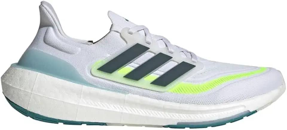 Tênis de corrida masculino Ultraboost 23, Branco/noite ártica/limão lúcido, 5 Women/4 Men