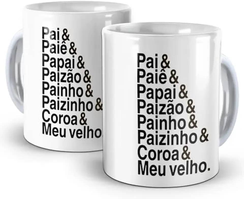 Genérico, Caneca Presente Para O Dia Dos Pais Meu Pai Meu Heroi