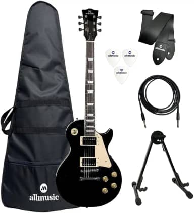 Kit Guitarra Michael Les Paul GM730N BK Capa+Acessórios