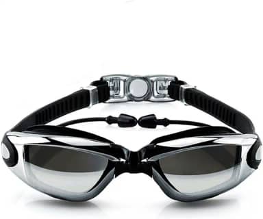 Óculos de Natação Piscina Premium Rubber Fit