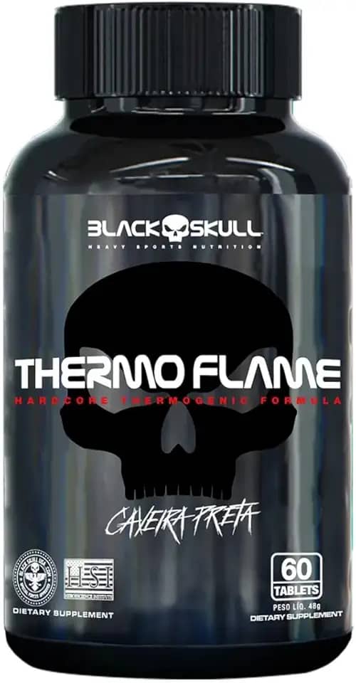 THERMO FLAME 60 TABLETES, Black Skull