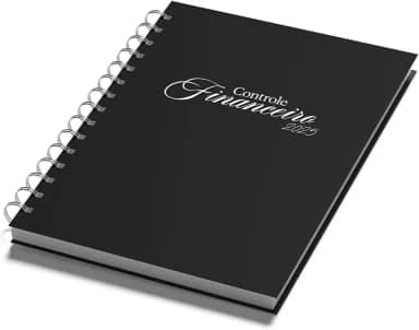 Planejamento Financeiro Pessoal - Planner Financeiro - Controle Financeiro (Preto 1)
