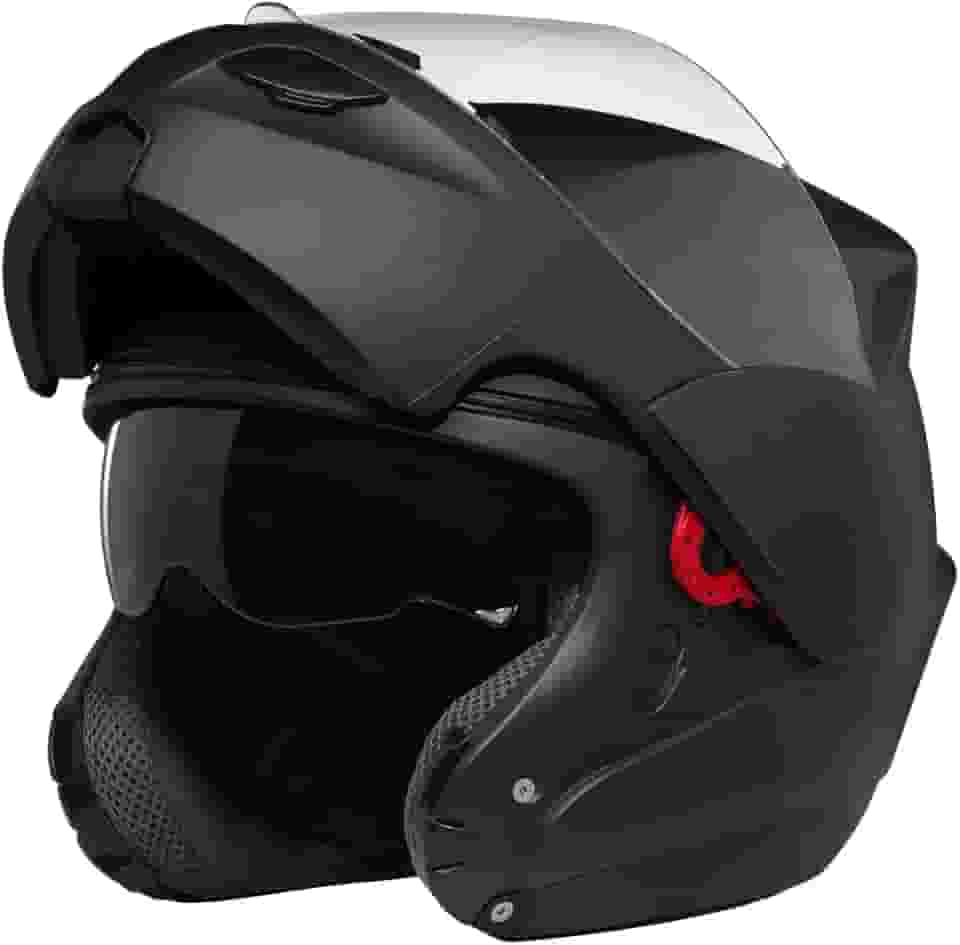 CAPACETE ESCAMOTEÁVEL PRO TORK ATTACK ELITE FOSCO PRETO FOSCO TAM. 58