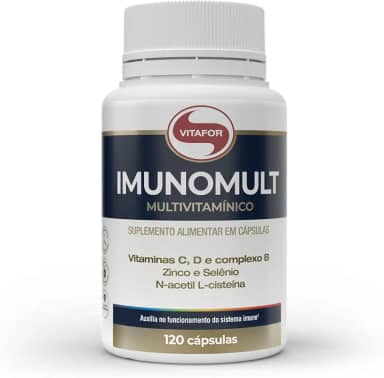 Vitafor - NOVO Imunomult - 120 Cápsulas