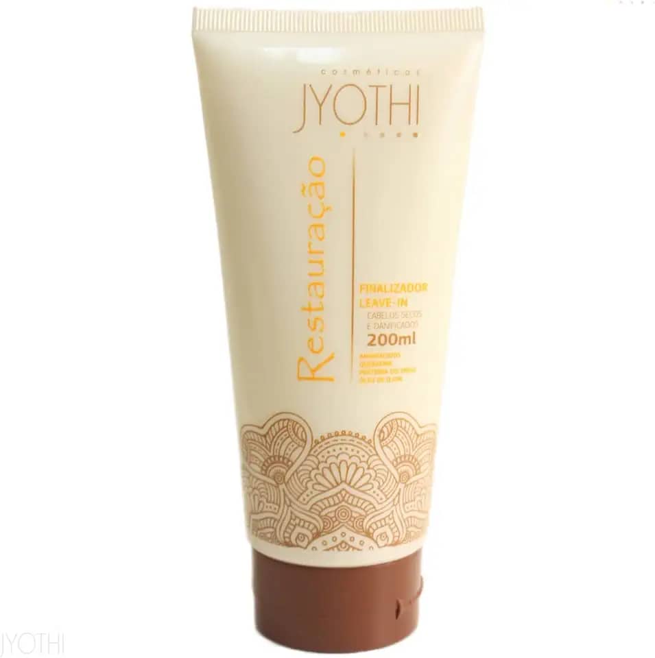 Finalizador Leave-in Para Cabelos Danificados Ressecados Com Frizz e Pontas Duplas Com Óleo Protetor Térmico E Filtro Solar Queratina Óleo De Ojon