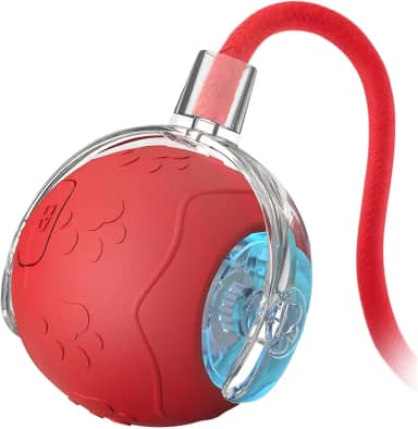 Bola Interativa para Gatos e Cães Inteligente 360º com Sensor de Movimento, 3 Modos Automáticos, Recarregável por USB, Estimula Exercício e Alivia o Tédio – Ideal para Gatos e Cães Pequenos