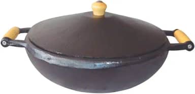 Panela Ferro Fundido Muqueca Pequena 2 Litros 37x28x11,5cm