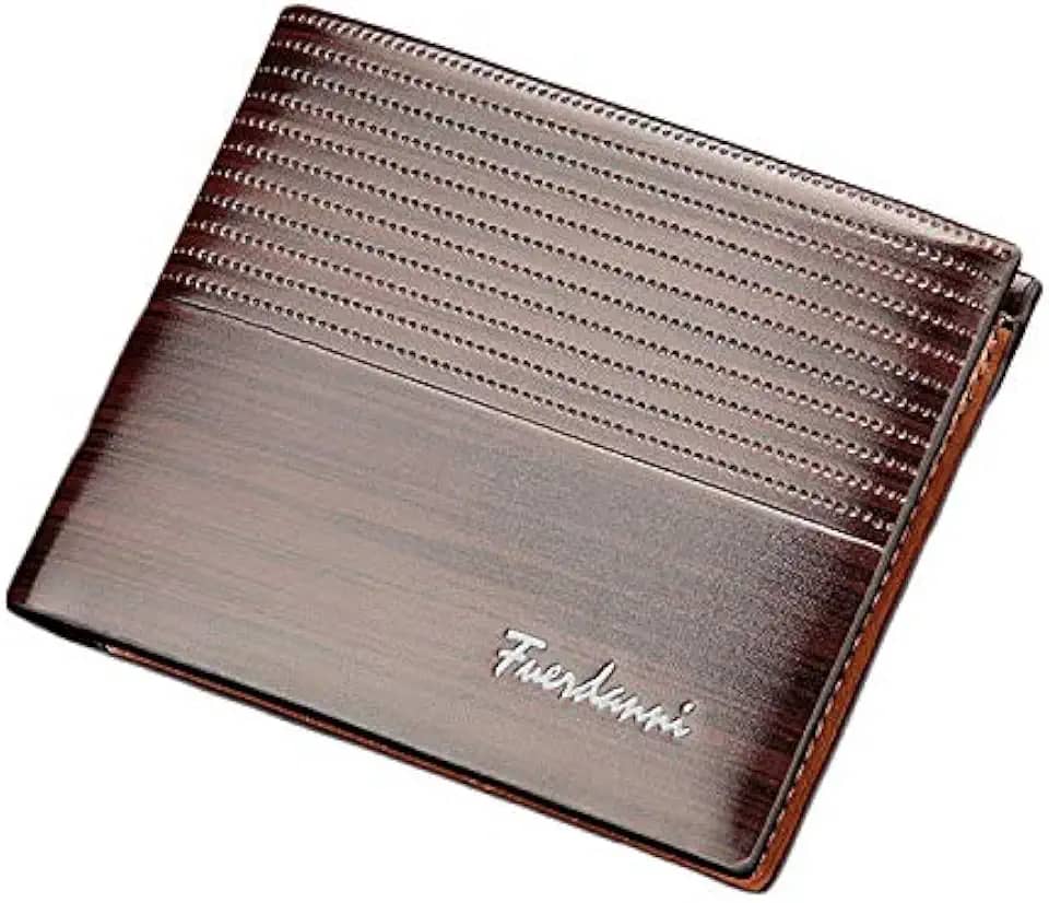 Carteira Masculina Couro Porta Cartão Documento Fuerdanni