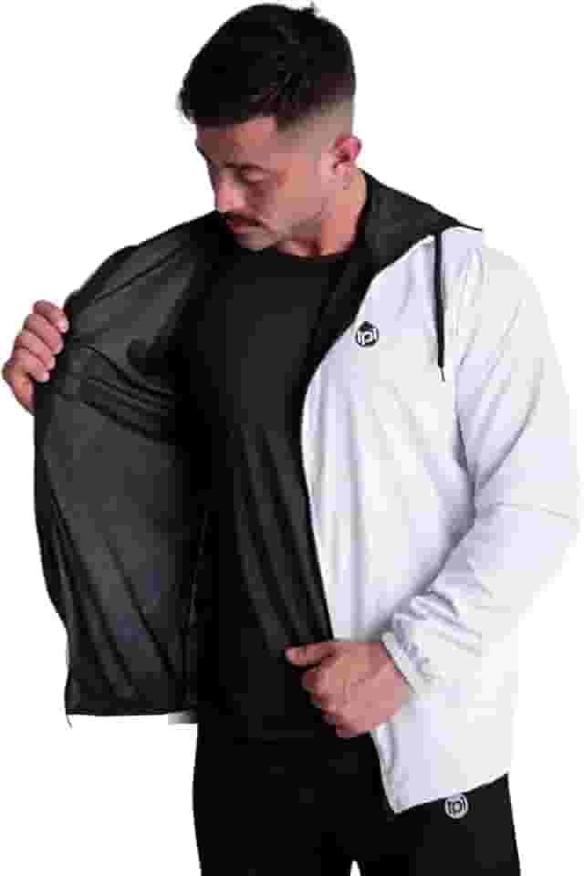 Jaqueta Corta Vento Masculina Imperméavel Forrada Esportiva Proteção Contra Chuva Type One