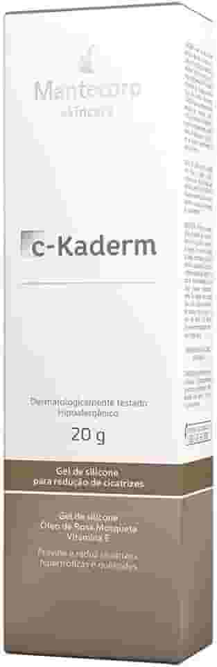 Gel Cicatrizante C-Kaderm Skincare - 20g - Com Vitamina C - Ajuda na Recuperação e Melhora da Aparência da Pele- Mantecorp