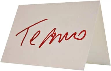 Cartão Fabriano Te Amo Branco, Teca, Ge0003, Branco