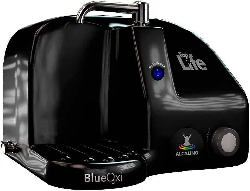 Purificador Alcalino e Ozonizado Água natural Blue Oxi (110v) (Preto)