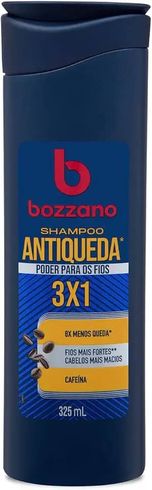 Bozzano Shampoo Antiqueda 3x1 325ml