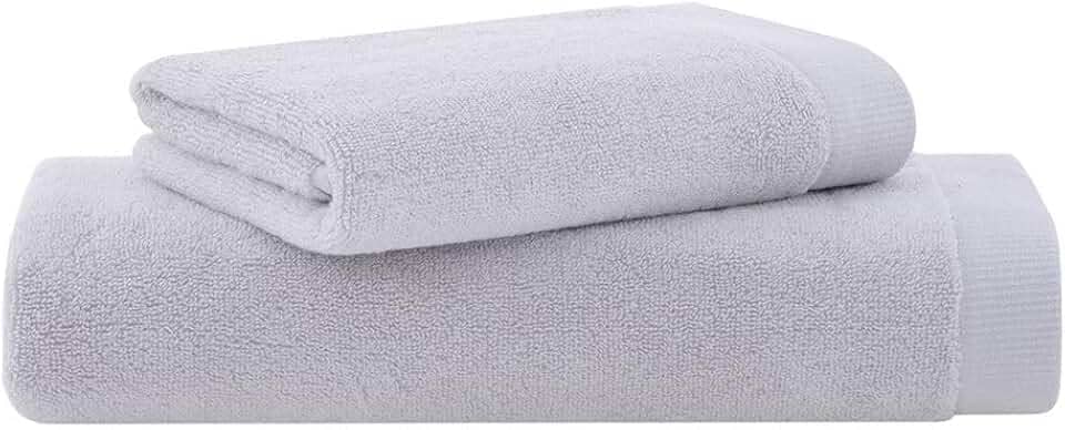 Jogo de Toalhas Buddemeyer Dual Air Banho Cinza 2 peças