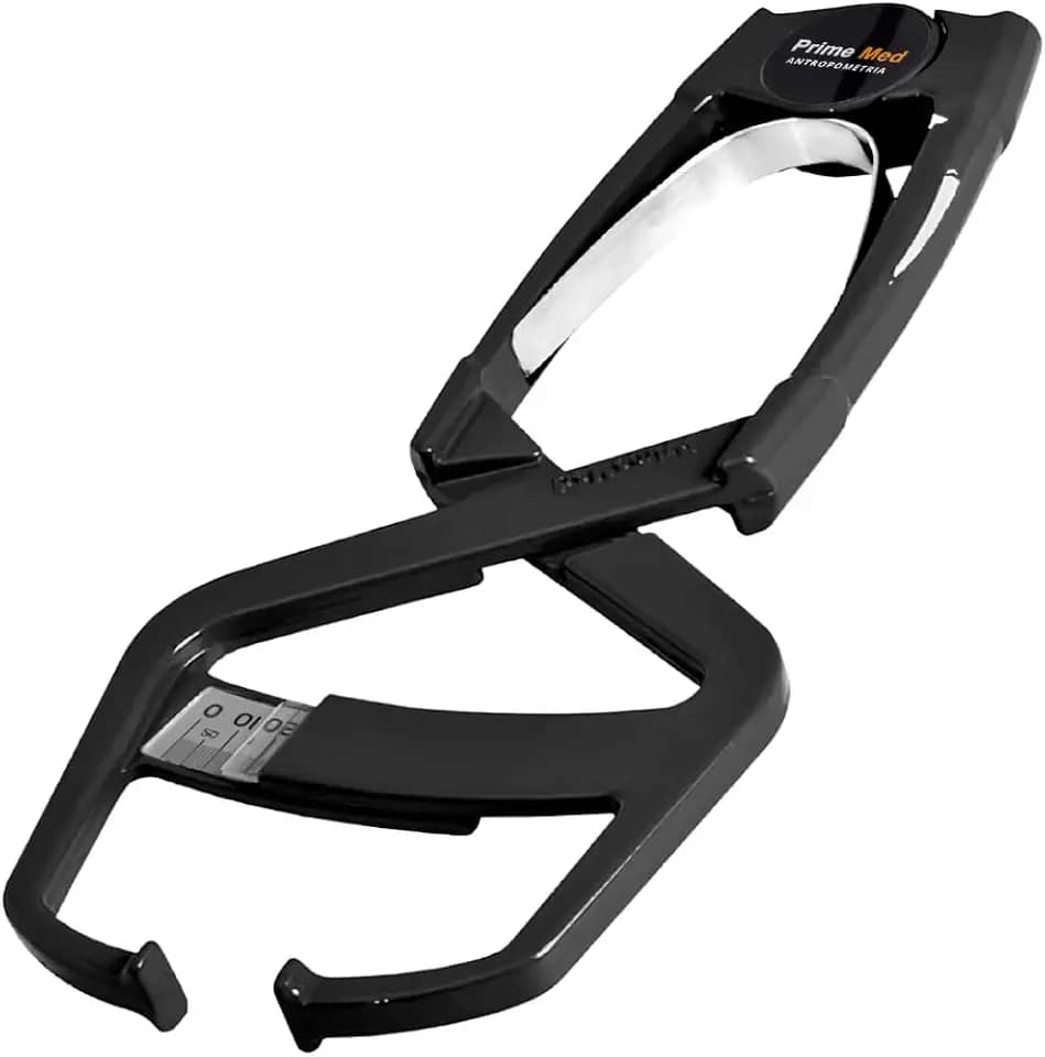 Adipômetro Prime Med Neo - Profissional 10 Anos De Garantia + Software Personal e Avaliação Física + Fita Métrica