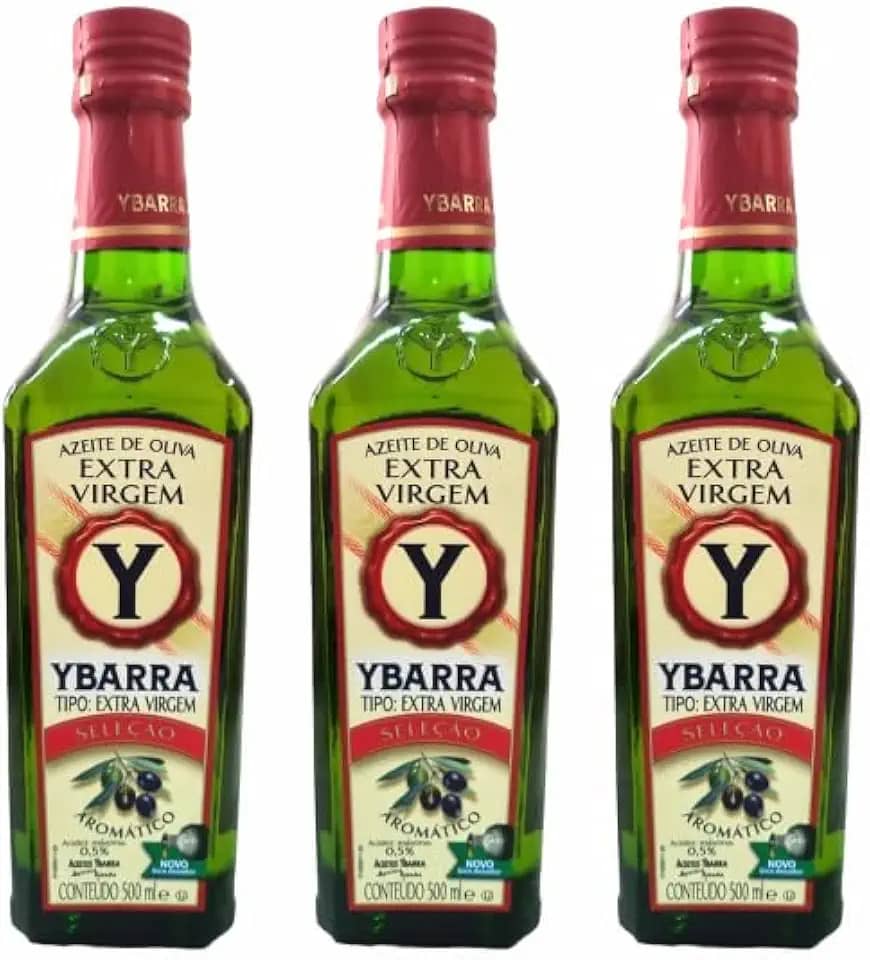 Kit 3X: Azeite Extra Virgem Espanhol Ybarra 250ml
