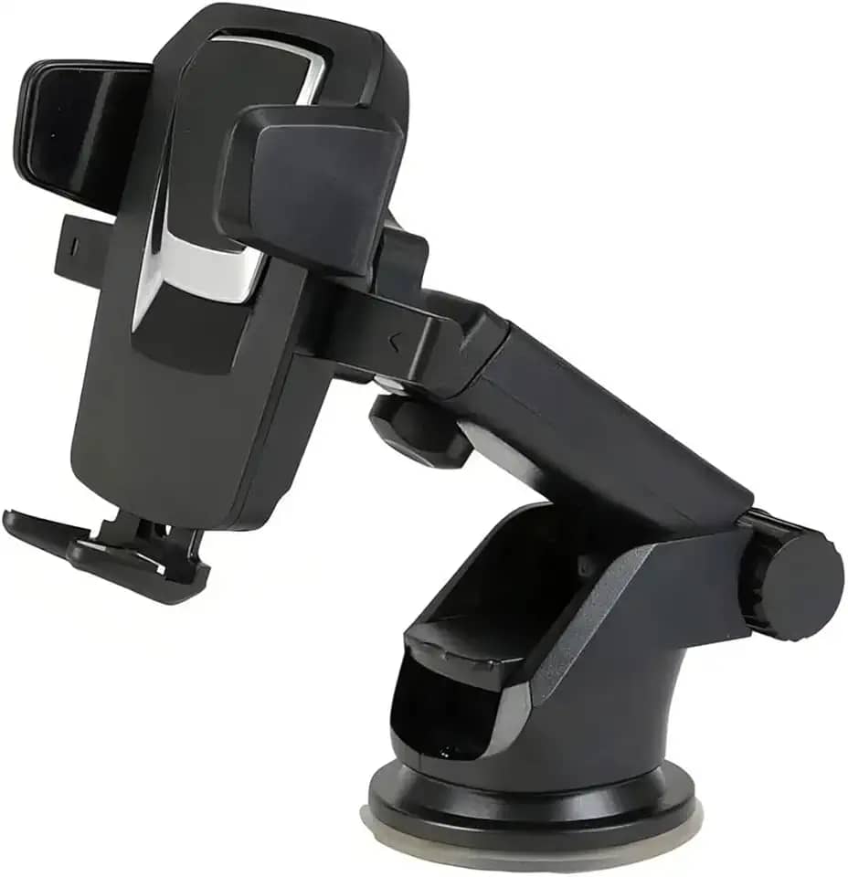 Suporte Celular Carro Universal com Ventosa Forte – Suporte Veicular Painel e Para-brisa, Rotação 360° para Smartphone GPS (4 a 7 Polegadas)