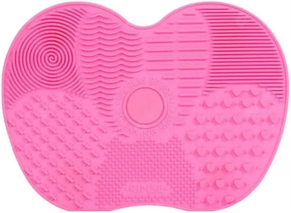 Tapete De Silicone Para Limpar Pincéis De Maquiagem