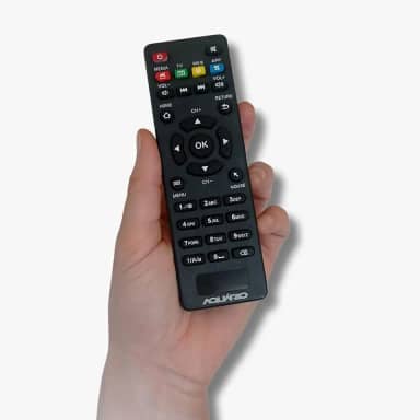Controle Remoto TVBOX Aquário STV-2000 Conversor de TV Substitui MOdelo Original