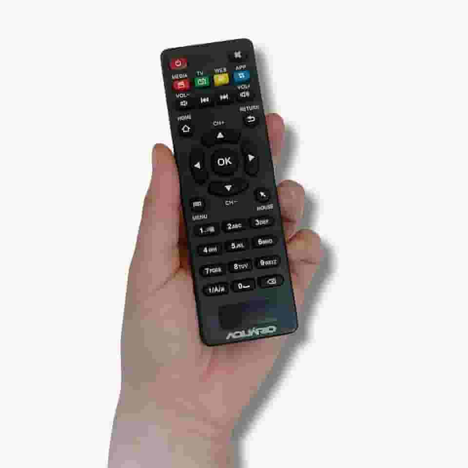 Controle Remoto TVBOX Aquário STV-2000 Conversor de TV Substitui MOdelo Original