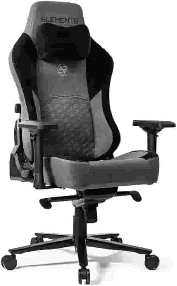 Cadeira Gamer Ergonomica Lunari Fearless Apoio Lombar e Cabeça, Encosto Reclinável 150kg