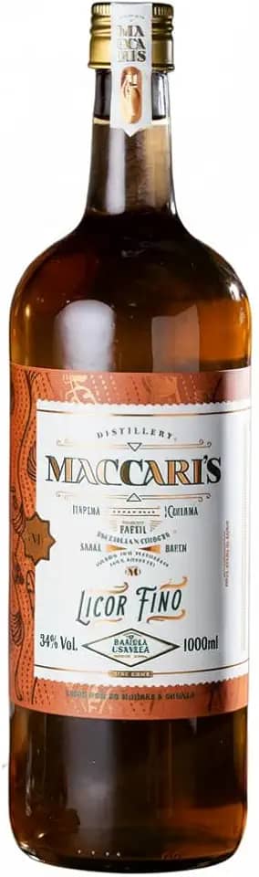 LICOR FINO BANANA E CANELA 1L