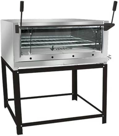 Forno Roma a Gás de Lastro com Pedra Refrataria 90cm Venâncio