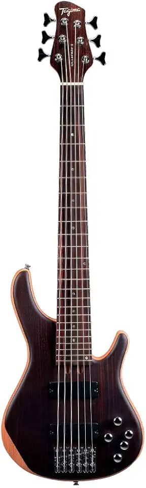 Contra-baixo elétrico Tagima MILL 6 TOP NTS DF