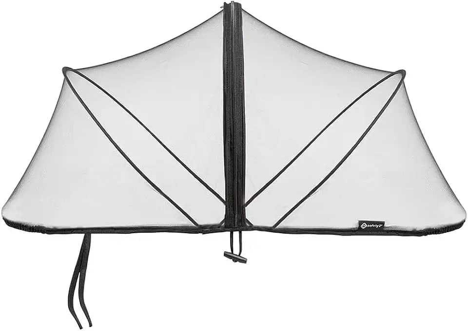 Mosquiteiro Safety 1st, com Arco e Zíper para Carrinho, Black