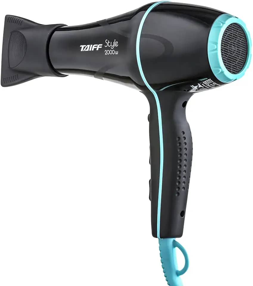 Secador 2000w 127v, Taiff, Style 333, Preto, Pequeno