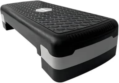 Step Ajustável para Exercícios Funcionais – Plataforma Antiderrapante, 2 Níveis (12 cm / 15 cm), 70 × 30 cm, Polietileno