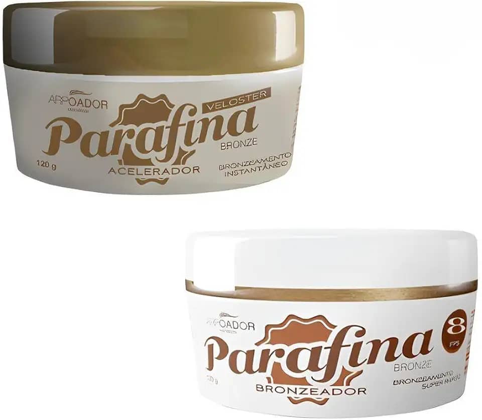 Kit Parafina Bronze Fps 8 Arpoador + Parafina Veloster 120g