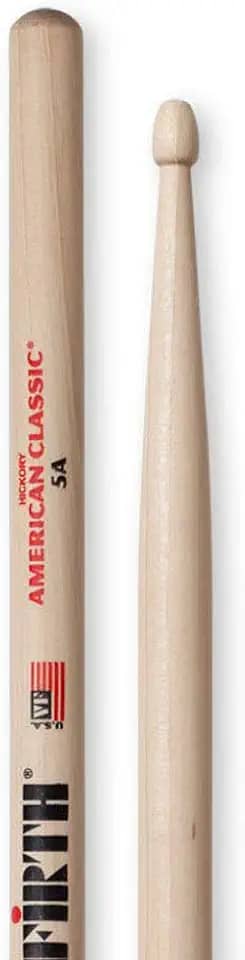 Baqueta American Classic 5A com Ponta de Madeira - 5A