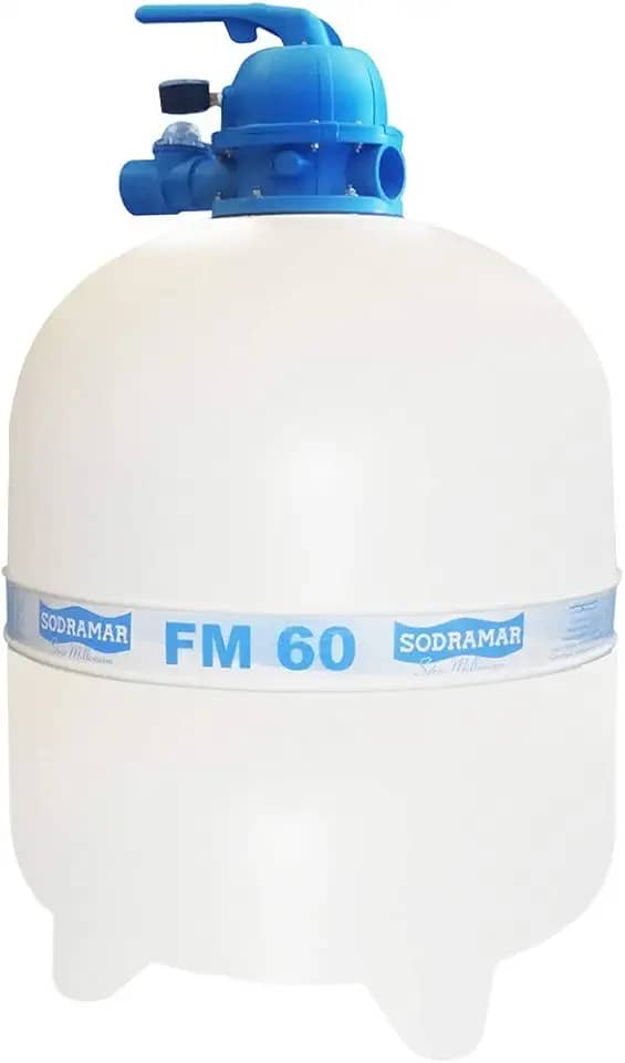 Filtro Fm-60 Para Até 113 Mil Litros - Sem Areia Sodramar Fm - 60 Sem Areia