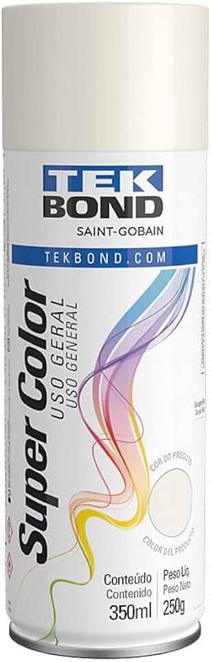 Tinta Aerossol Branco Brilhante Uso Geral 350ml/250g
