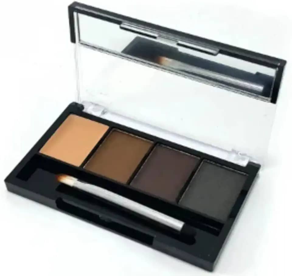 Sombra de Sobrancelha Ruby Rose HB-9354 - Alta Pigmentação, Custo-Benefício Imbatível, Maquiagem Sobrancelha Profissional