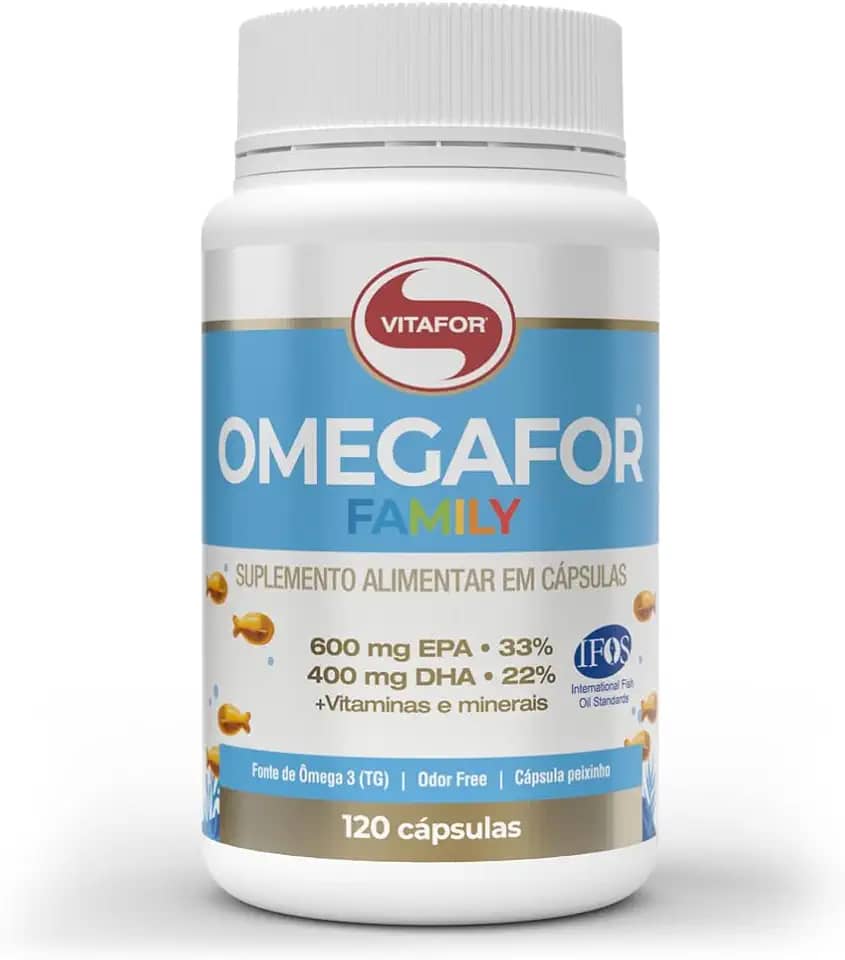 Vitafor - Omegafor Family - 120 Cápsulas