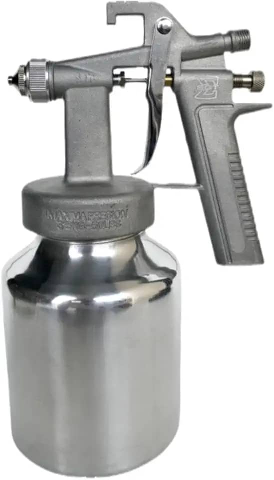 Pistola Pintura Ar Direto Caneca De Alumínio Bico 1,3 mm