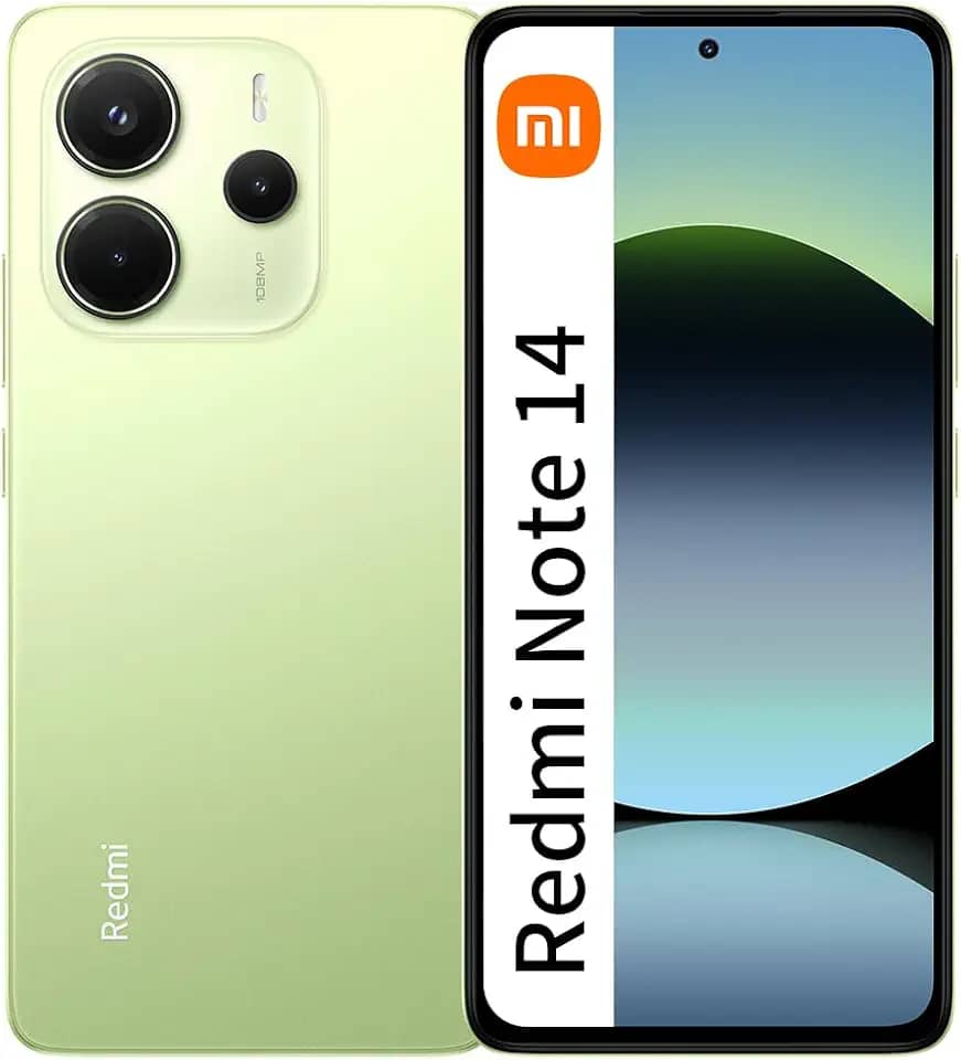 Smartphone Xiaomi Redmi Note 14 Lime Green (Verde) 8GB RAM 256GB ROM