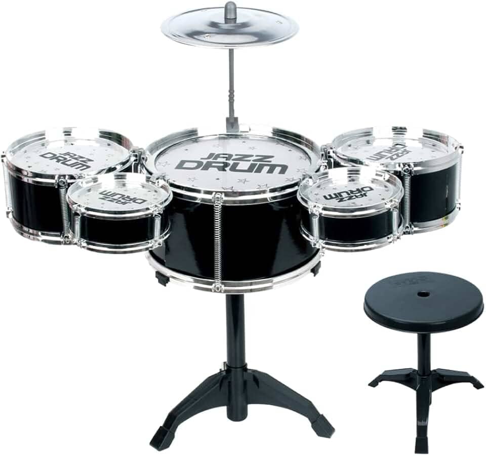 Bateria Infantil, Pais & Filhos, Cores sortidas