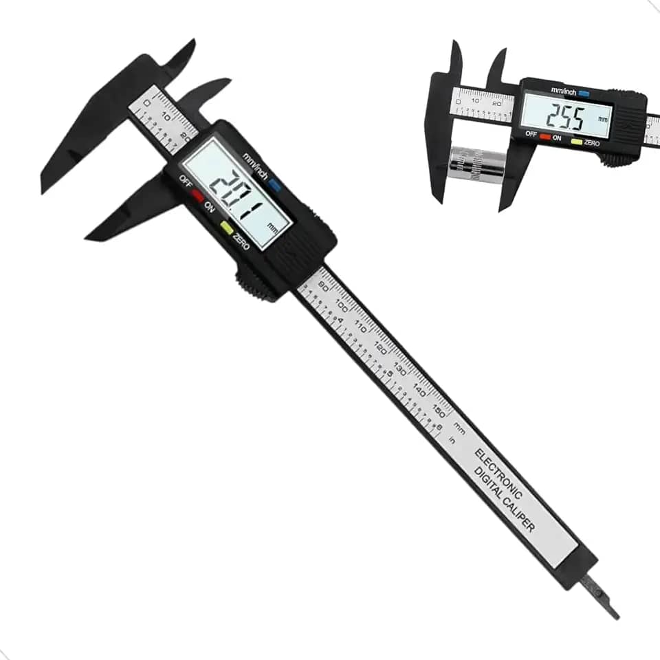 Paquimetro Digital de Alta Precisão 150mm Profissional Display Eletrônico Lcd Medição Precisa Premium Mundo Compras