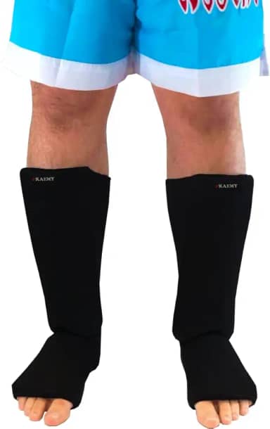 Caneleira Elástica Artes Marciais Adulto Par