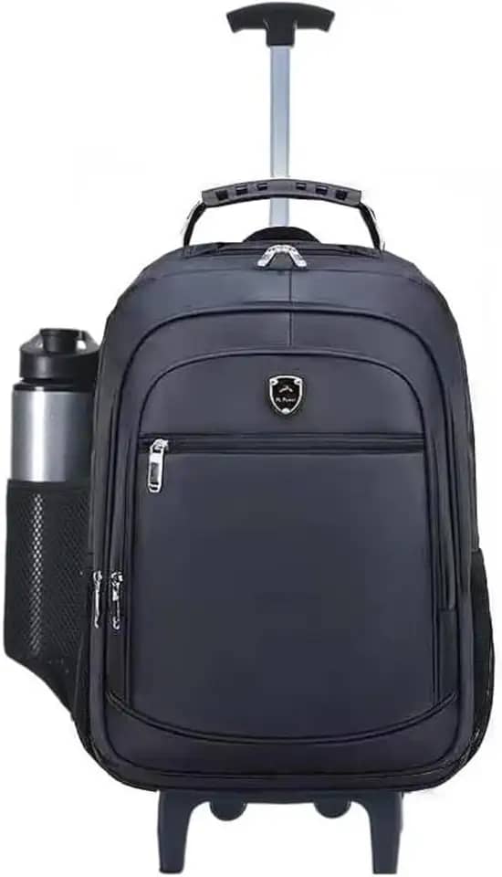 Mochila de rodinhas Executiva Escolar Trabalho Viagens Passeio