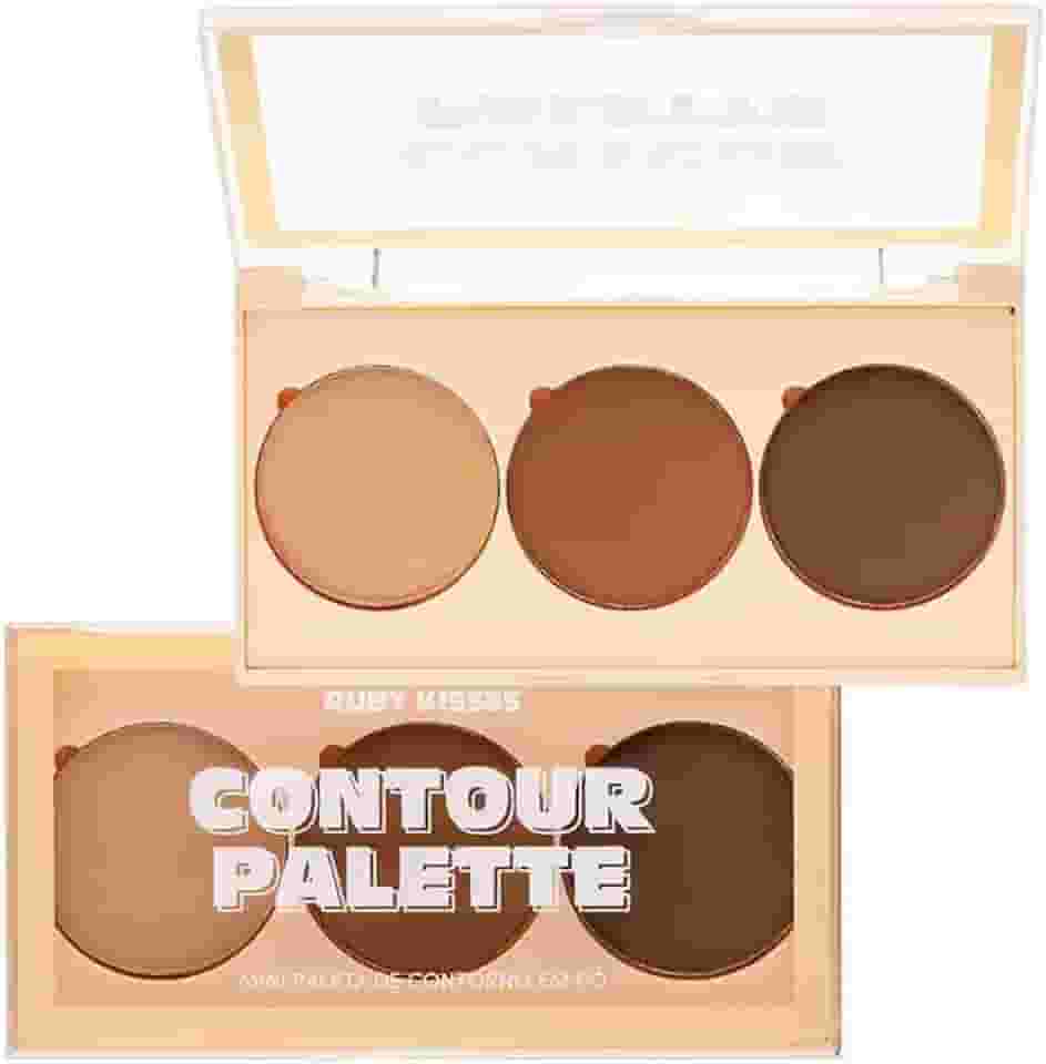 Kiss - Rk Mini Paleta Contorno 3 Cores Mcp02B Dark Med