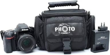 Bolsa Camera Fotografica Polo Culture Compatível com Canon Nikon Sony Fuji e Acessórios Envio Já