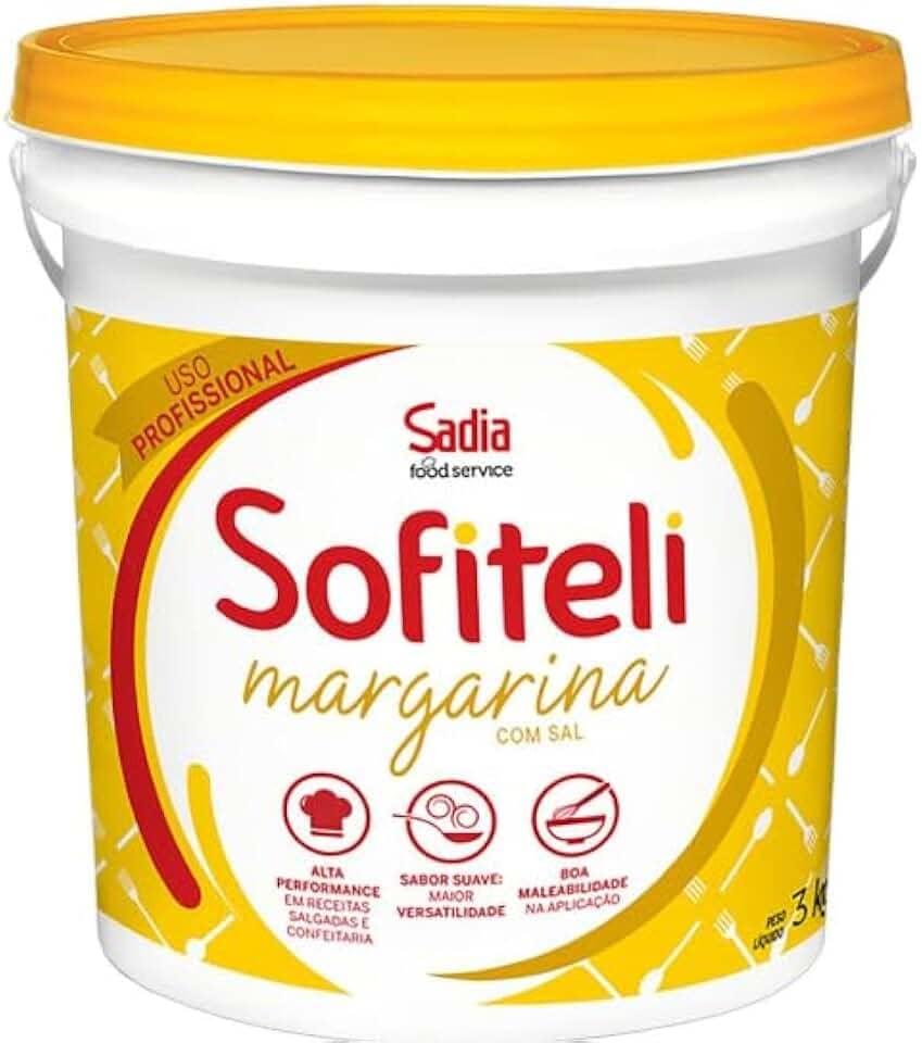 Margarina Sofiteli Com sal Balde com 3kg