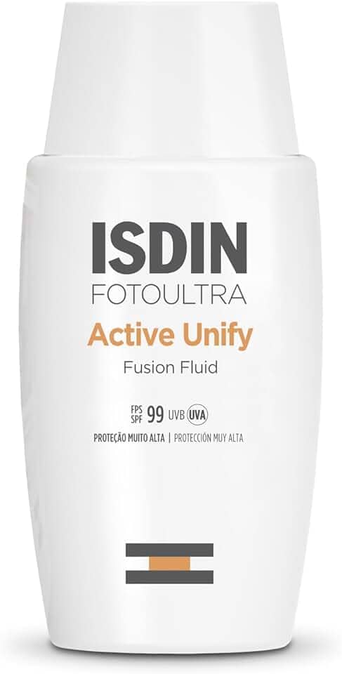 Protetor Solar e Clareador Facial ISDIN Active Unify FPS 99 - 50ml